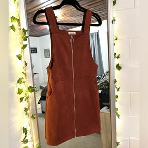 altard state • zip up corduroy dress
